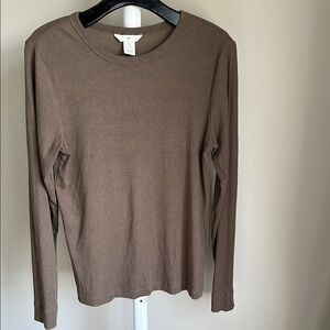 H&M Long Sleeve Ribbed T-Shirt Size XL